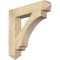 Ekena Millwork Imperial Arts & Crafts Rough Sawn Bracket, Douglas Fir, 6"W x 34"D x 34"H BKT06X34X34IMP03RDF - alternate 1